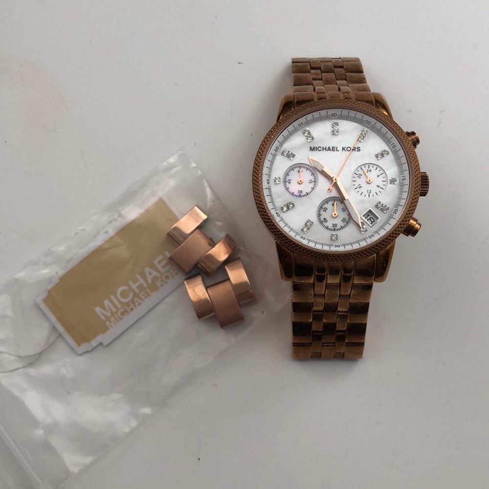 Michael Kors Rose Gold Watch